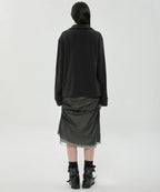 【Flare up】Sheer Layered Midi Skirt
