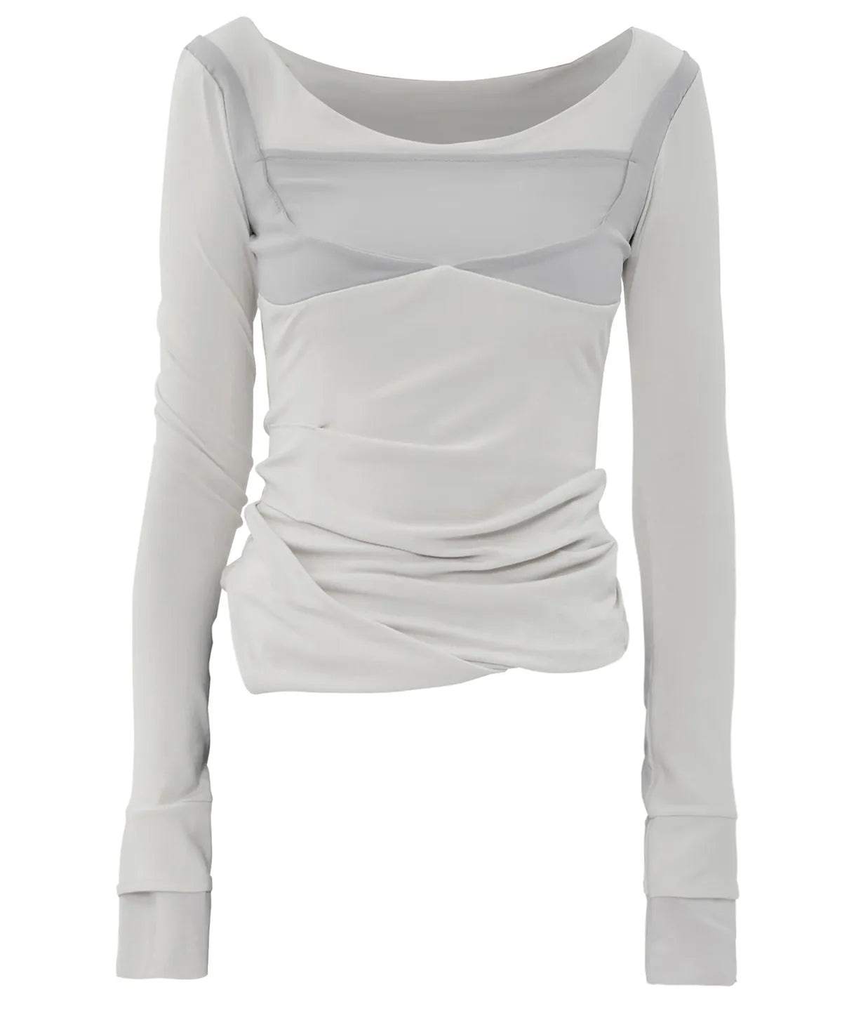 【Flare up】Layered Sculpted Long Sleeve - 3 colors