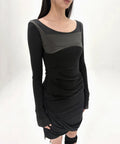 【Flare up】Layered Sculpted Long Sleeve - 3 colors