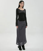 【Flare up】Layered Sculpted Long Sleeve - 3 colors