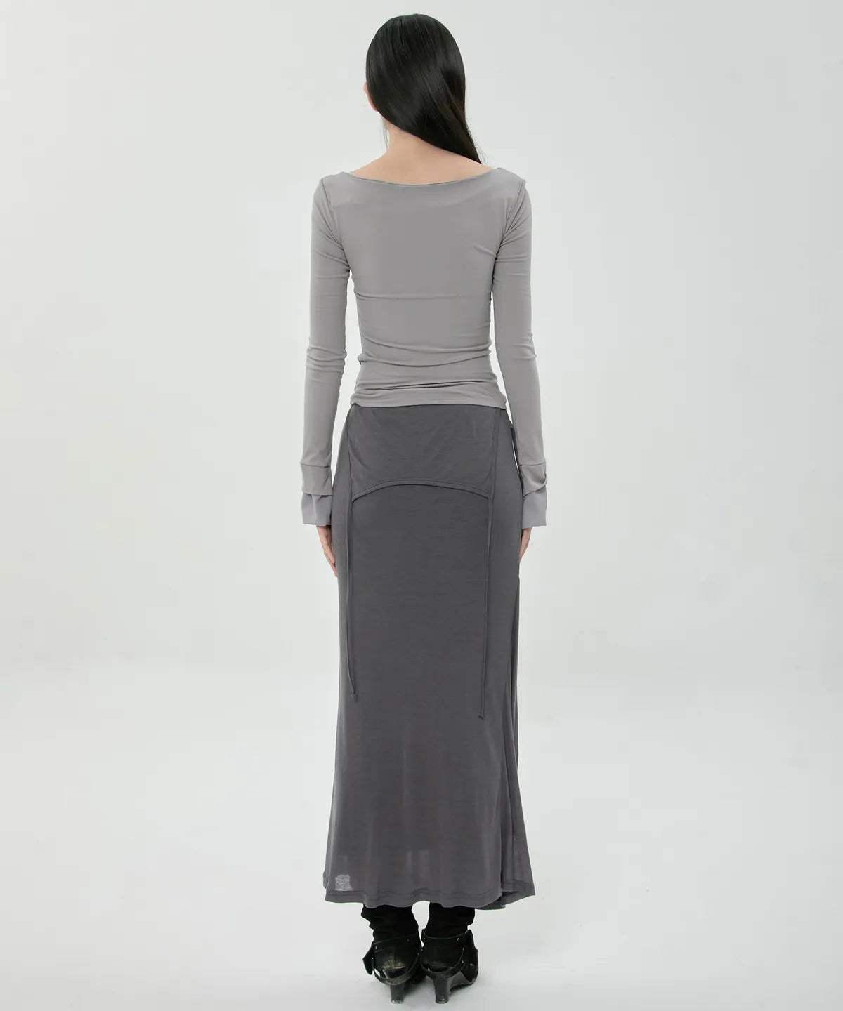 【Flare up】Layered Sculpted Long Sleeve - 3 colors