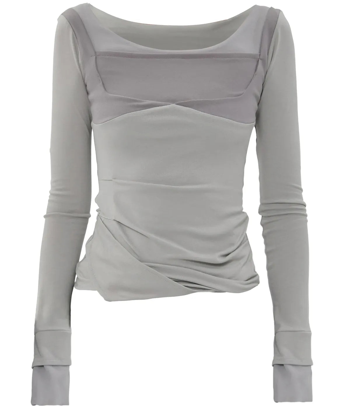 【Flare up】Layered Sculpted Long Sleeve - 3 colors
