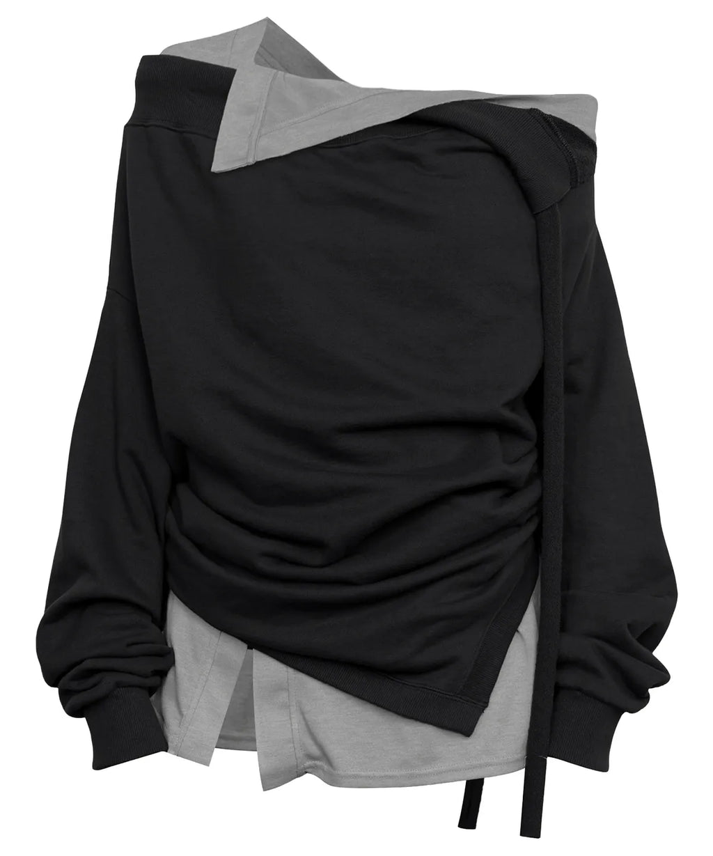 【Flare up】2-Layered MTM top - 5 colors