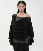 【Flare up】2-Layered MTM top - 5 colors