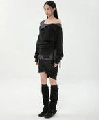【Flare up】2-Layered MTM top - 5 colors