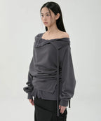 【Flare up】2-Layered MTM top - 5 colors