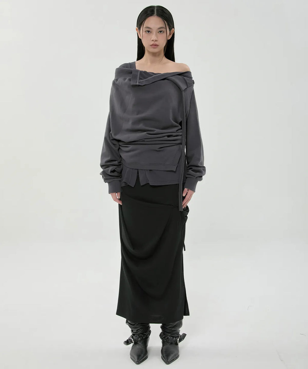 【Flare up】2-Layered MTM top - 5 colors