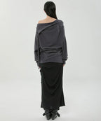 【Flare up】2-Layered MTM top - 5 colors