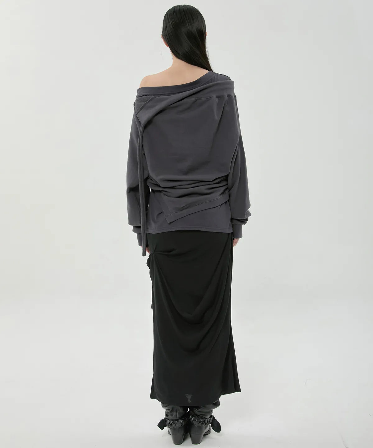 【Flare up】2-Layered MTM top - 5 colors