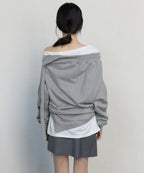 【Flare up】2-Layered MTM top - 5 colors