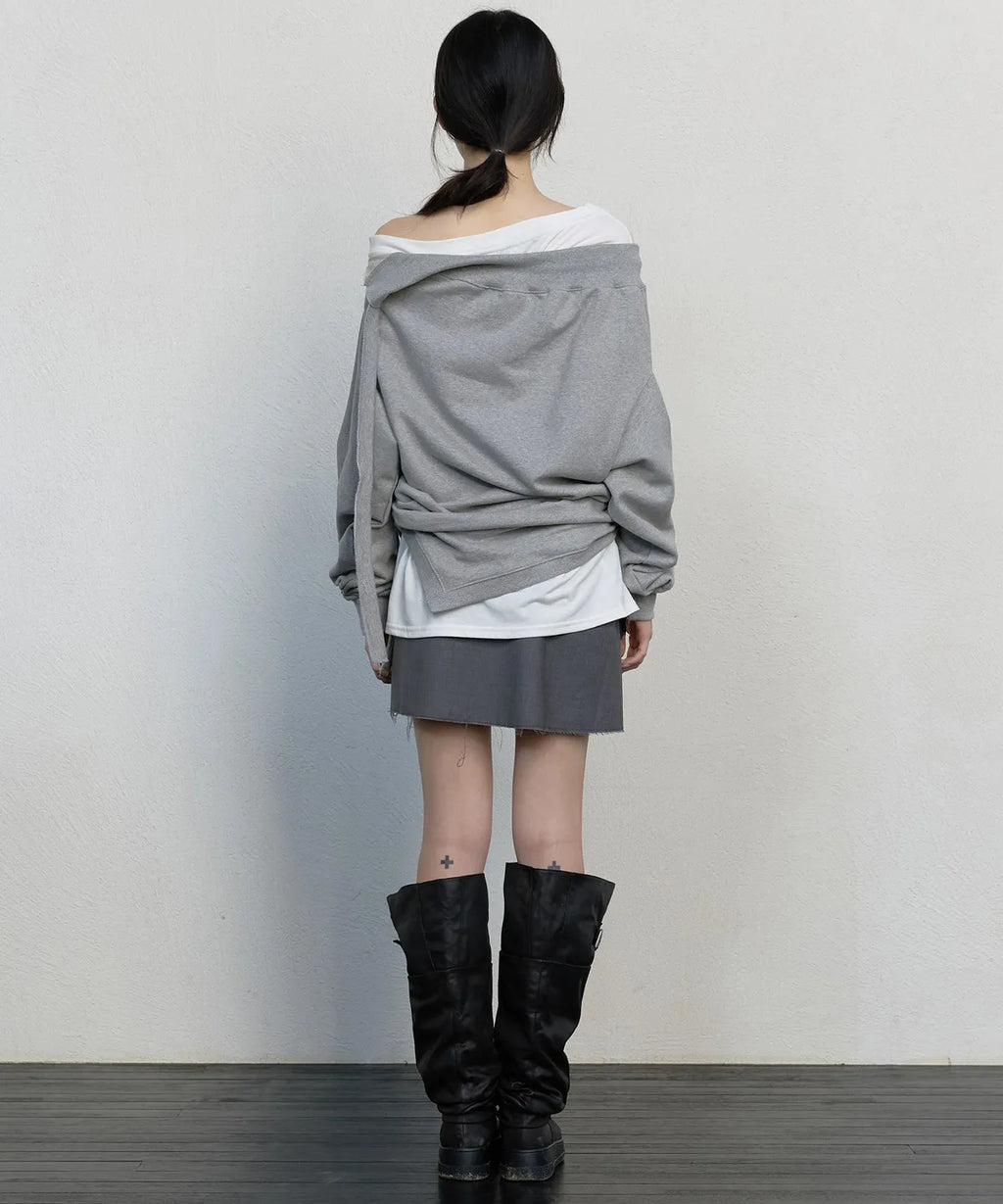 【Flare up】2-Layered MTM top - 5 colors