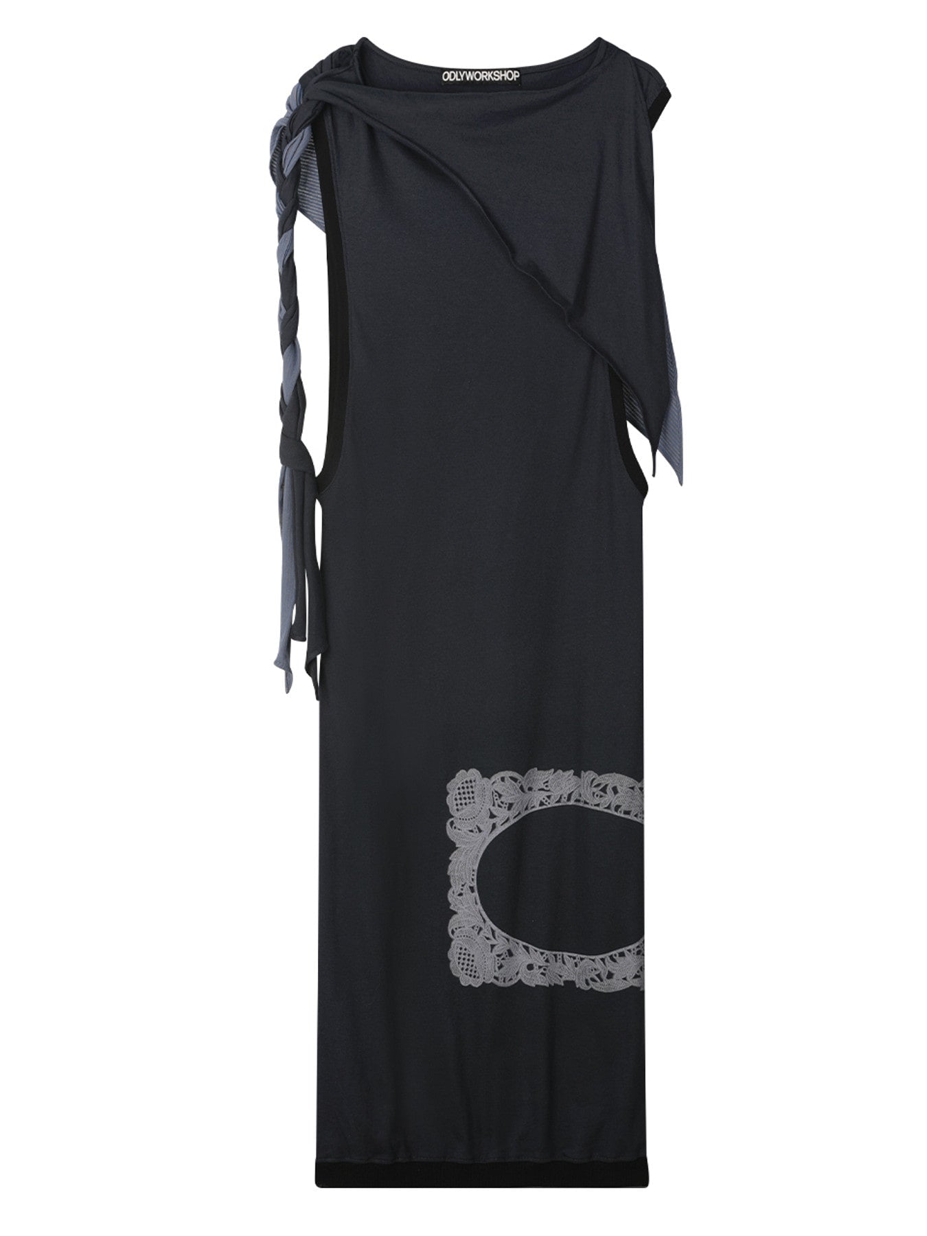 【odlyworkshop】Braided Cape Dress  - 2 colors