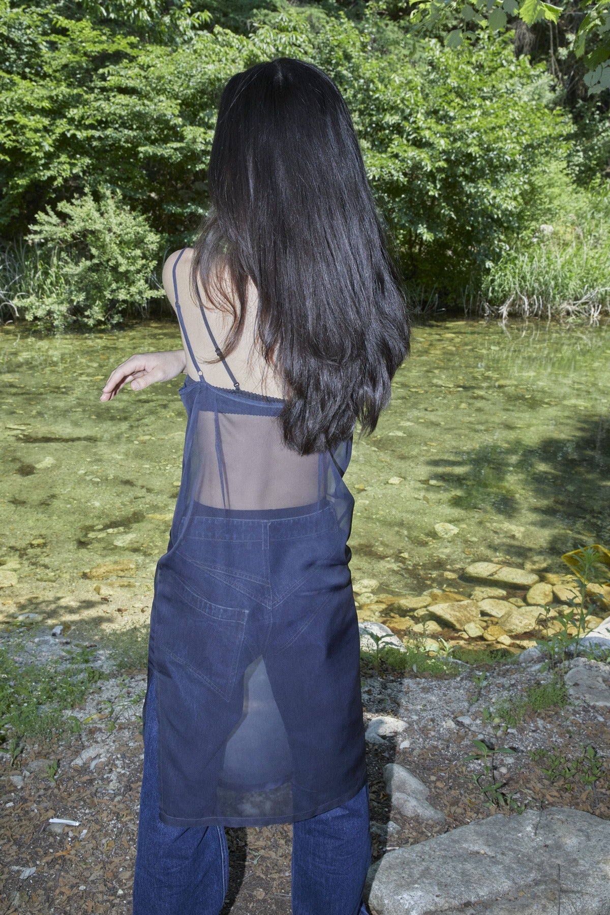 【odlyworkshop】Rabbit Print Slip Dress
