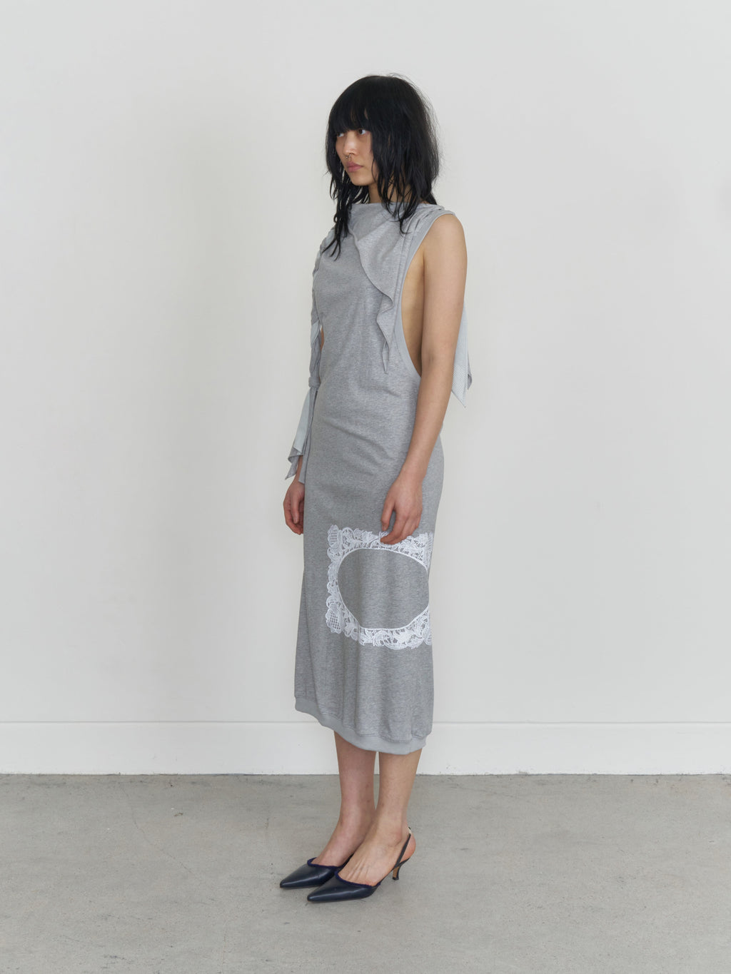 【odlyworkshop】Braided Cape Dress  - 2 colors