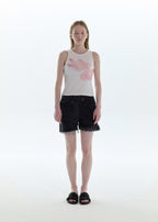 【PISCESS】Flower Sleeveless Top - 4 colors