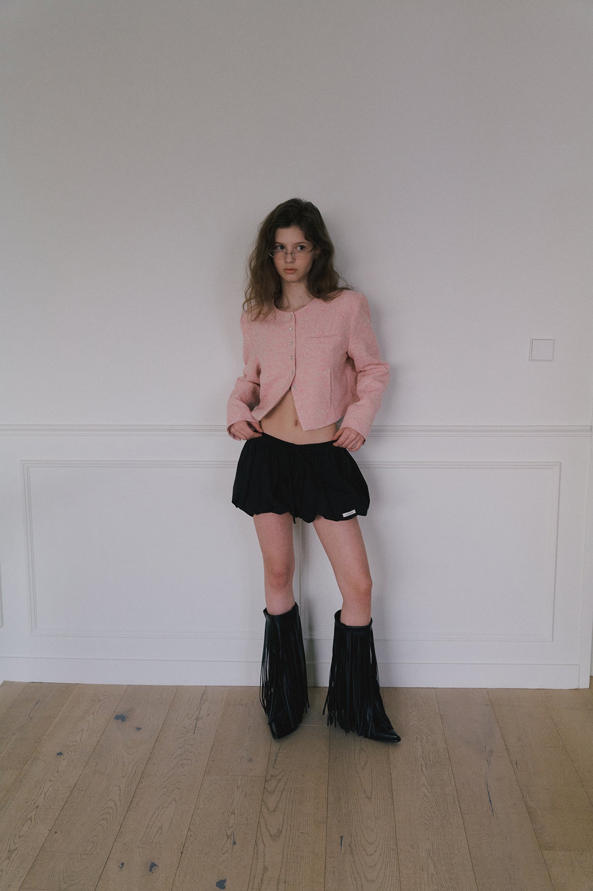 【overdue flair】BALLOON MICRO MINI SKIRT - 2 colors