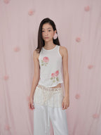 【THE PORTA】ROSE SLEEVELESS TOP - 2 colors