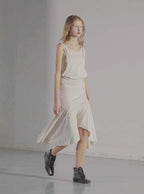 【odlyworkshop】Layered Scoop Dress - 3 colors