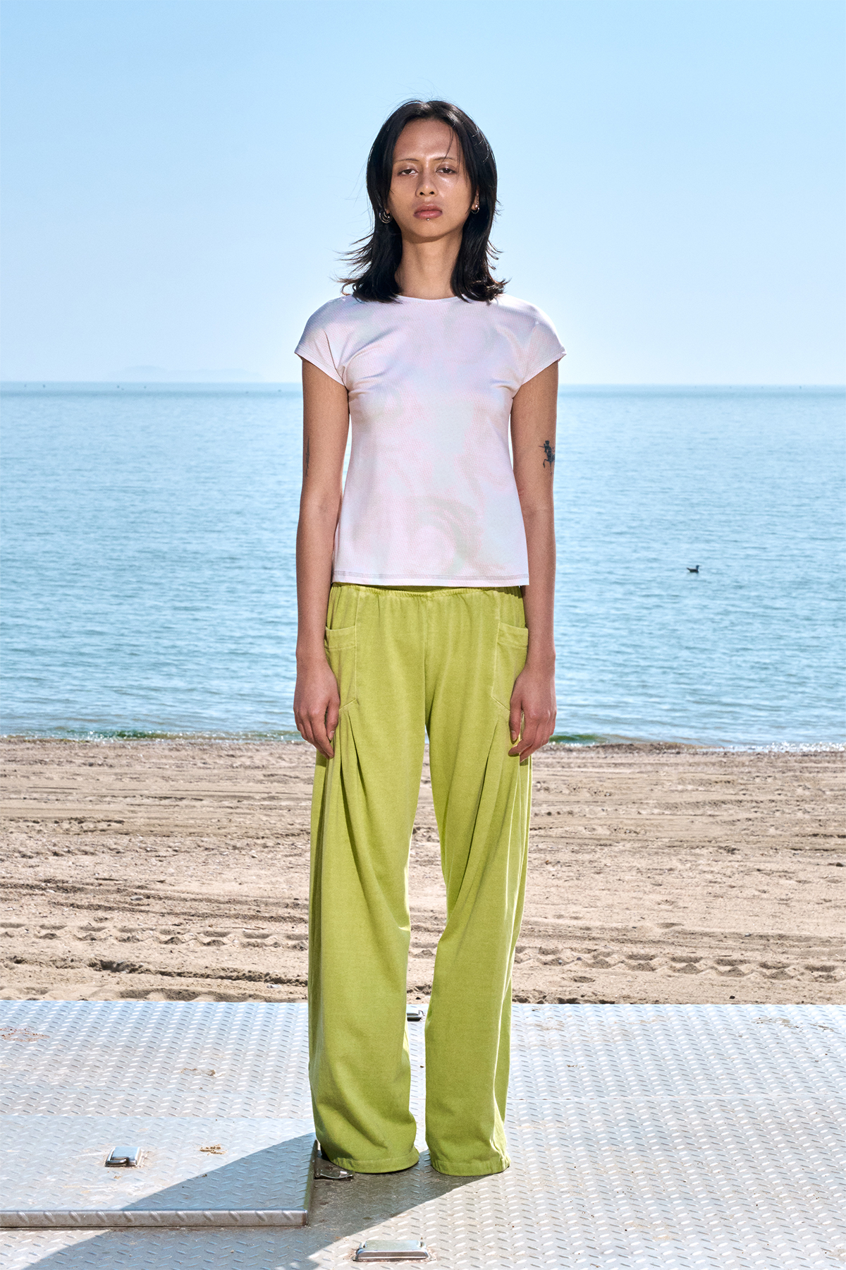 【odlyworkshop】 Rose Haze Tee  - 3 colors