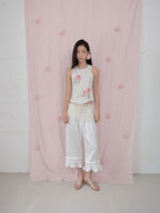 【THE PORTA】ROSE SLEEVELESS TOP - 2 colors