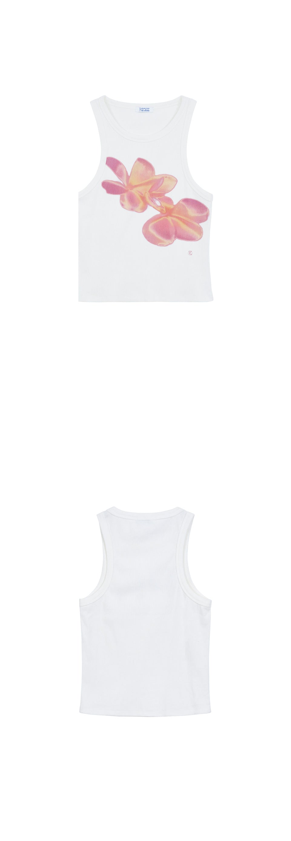 【PISCESS】Flower Sleeveless Top - 4 colors