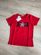 【Fancy Club】FY LEOPARD TEE [White / Red / Black]