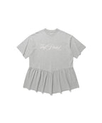 【niceghostclub】FFATS sailor dress big big tee [ grey ]