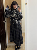 【Flare up】Scarf Fur Jacket