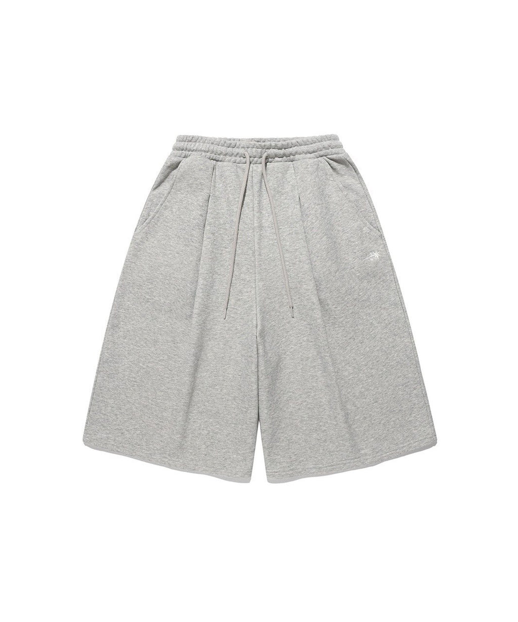 【niceghostclub】bermuda sweat shorts [ blue / black / grey ]