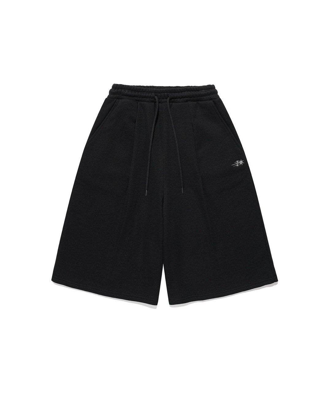 【niceghostclub】bermuda sweat shorts [ blue / black / grey ]
