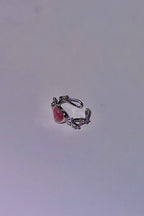 【3amgang】PINK HEART ANGEL RING