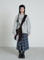 【itzavibe】REVERSIBLE BAG - LEOPARD / STRIPE