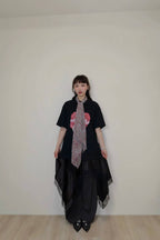圖騰絲質方巾