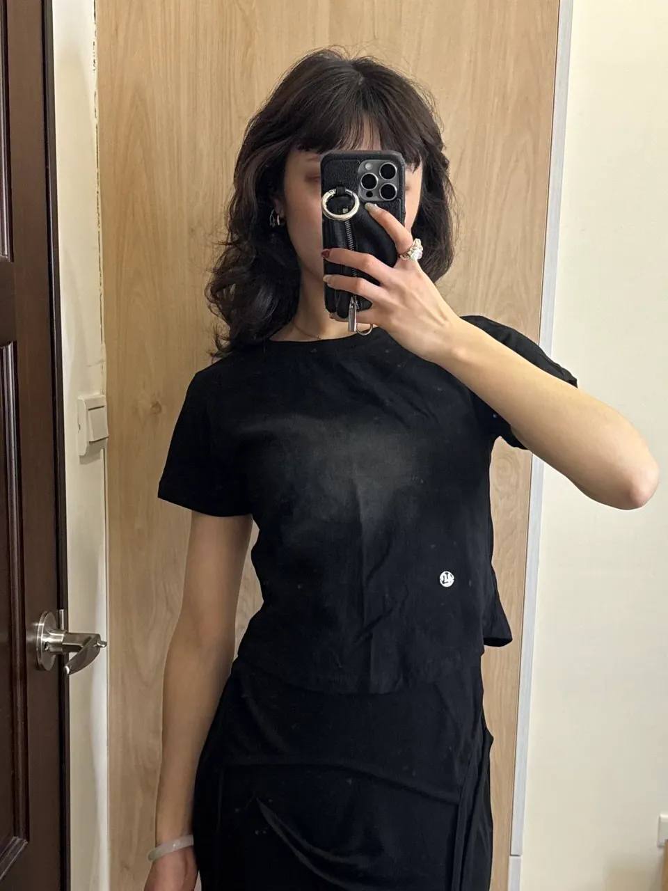 【Flare up】Vanish T-Shirt [Black / White]