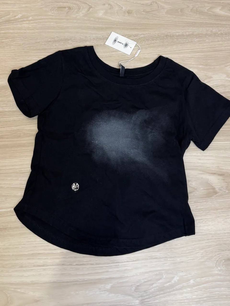 【Flare up】Vanish T-Shirt [Black / White]
