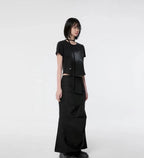 【Flare up】Vanish T-Shirt [Black / White]
