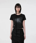 【Flare up】Vanish T-Shirt [Black / White]