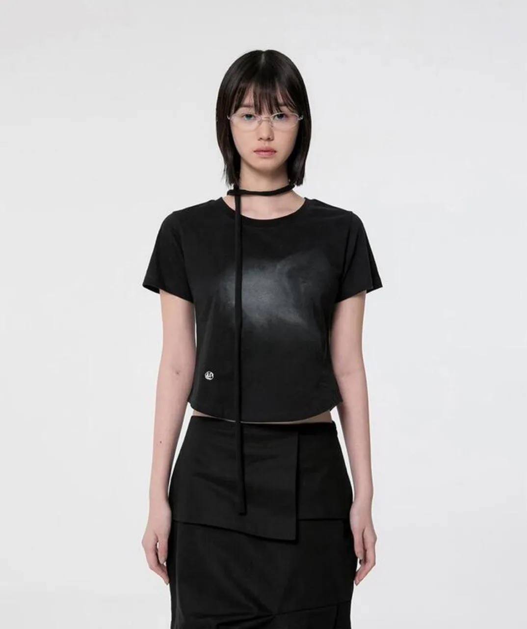 【Flare up】Vanish T-Shirt [Black / White]