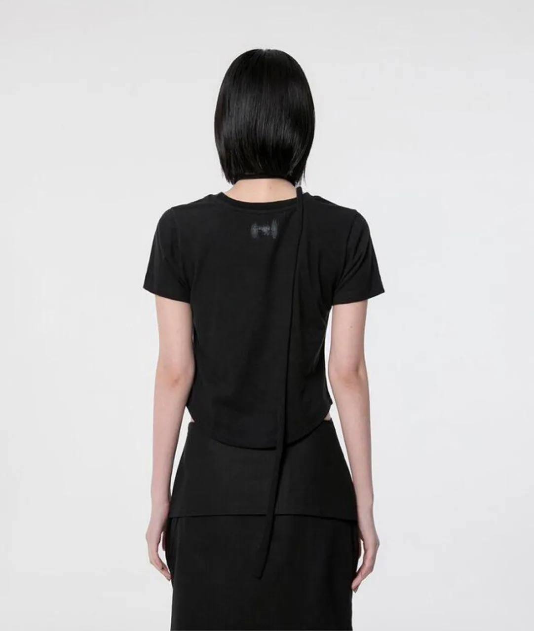 【Flare up】Vanish T-Shirt [Black / White]