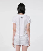 【Flare up】Vanish T-Shirt [Black / White]