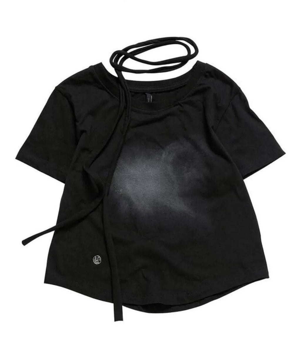 【Flare up】Vanish T-Shirt [Black / White]