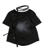 【Flare up】Vanish T-Shirt [Black / White]