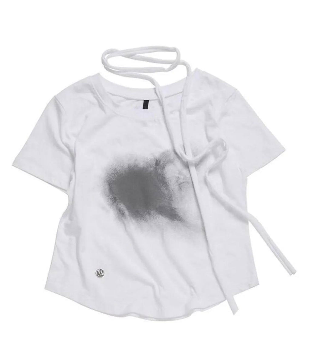 【Flare up】Vanish T-Shirt [Black / White]