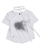 【Flare up】Vanish T-Shirt [Black / White]