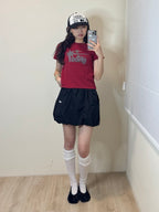 【Fancy Club】DOT BALLOON MINI SKIRT