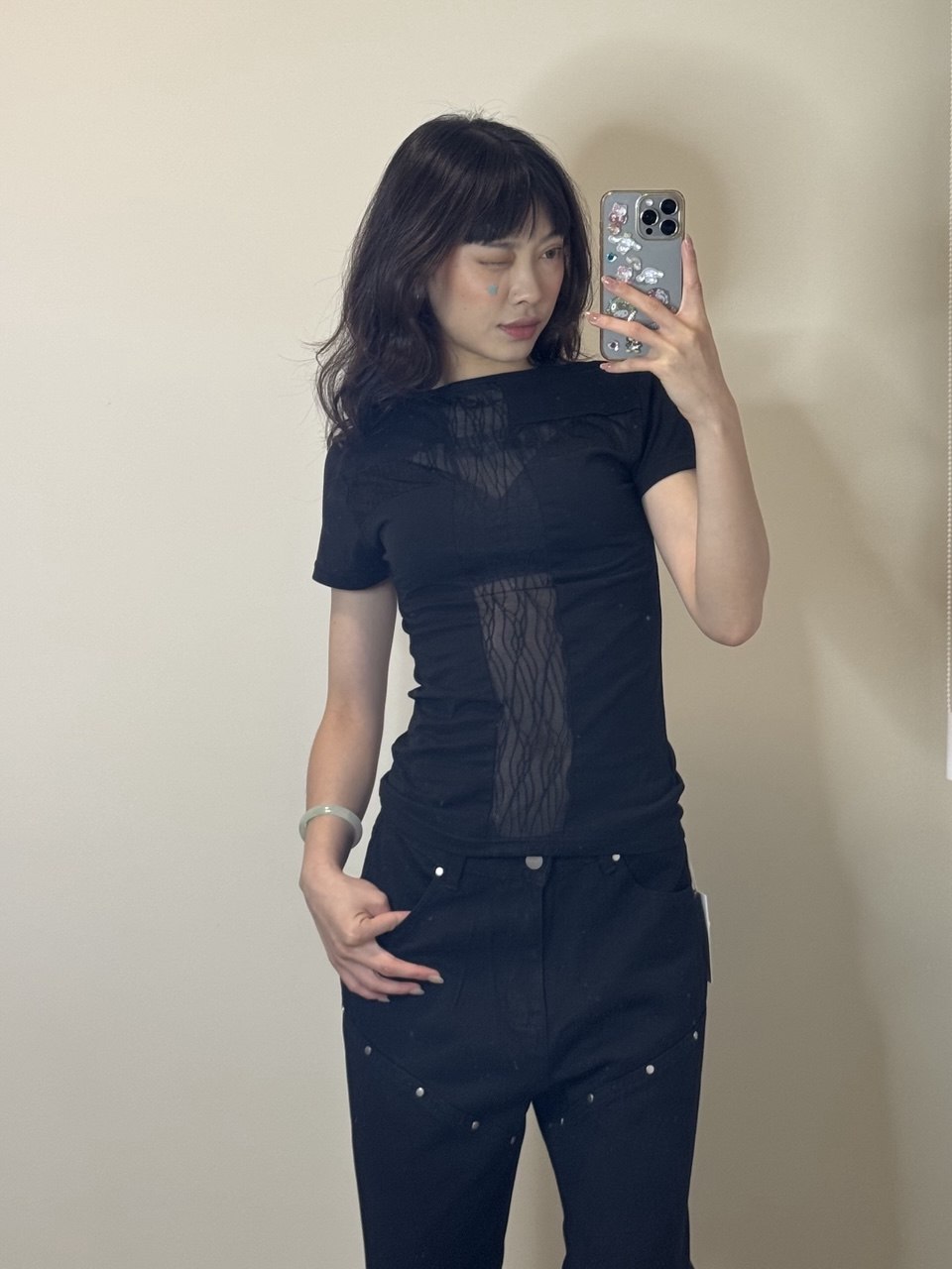 【Fancy Club】BACK CROSS TEE [5 colors]