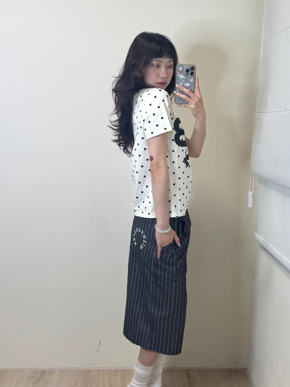 【BAUF】B logo 點點/條紋短袖 - 5 colors