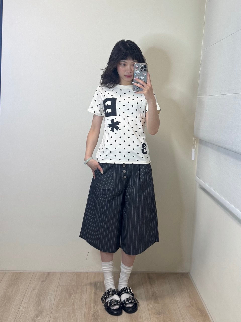 【BAUF】B logo 點點/條紋短袖 - 5 colors