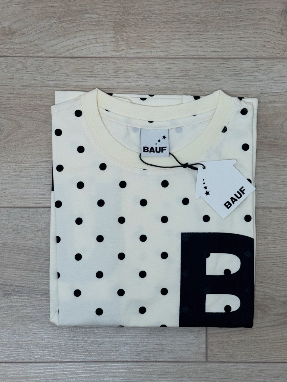 【BAUF】B logo 點點/條紋短袖 - 5 colors