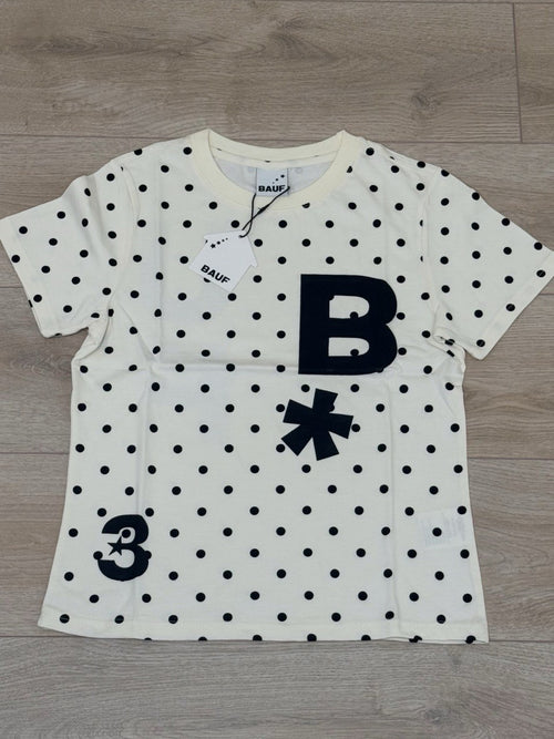 【BAUF】B logo 點點/條紋短袖 - 5 colors